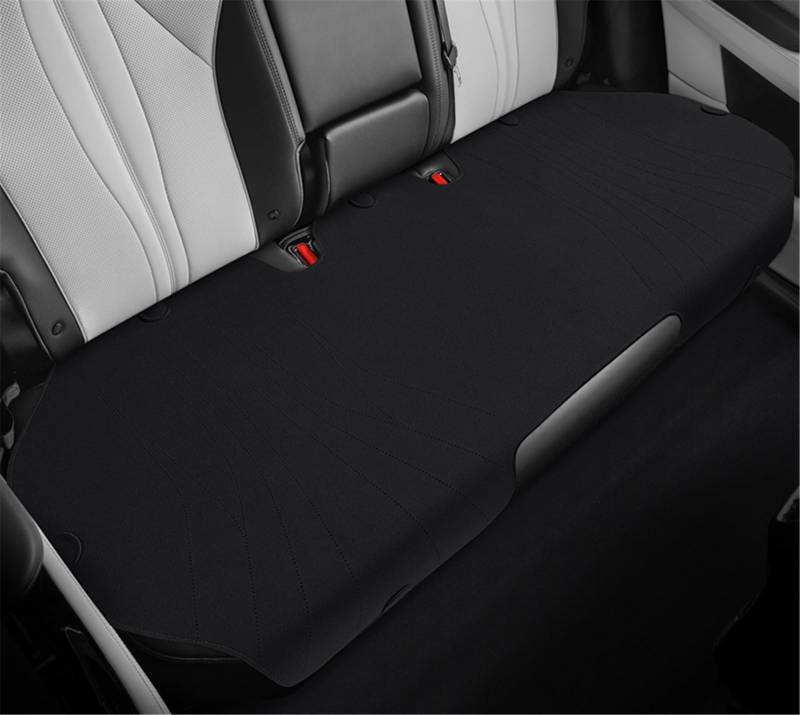 NNBINK Universal Auto Sitz Abdeckung Vier Saison Auto Atmungsaktive Pad Sitzbezüge Für Auto Sitze Abdeckung Schutz Automobil Innen Zubehör Autositz Sitzauflagen(Black,Rear) von NNBINK