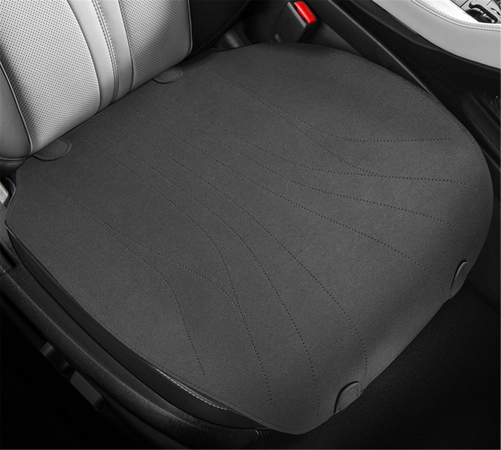 NNBINK Universal Auto Sitz Abdeckung Vier Saison Auto Atmungsaktive Pad Sitzbezüge Für Auto Sitze Abdeckung Schutz Automobil Innen Zubehör Autositz Sitzauflagen(Gray,Front) von NNBINK