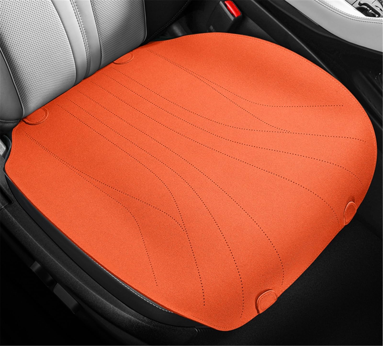 NNBINK Universal Auto Sitz Abdeckung Vier Saison Auto Atmungsaktive Pad Sitzbezüge Für Auto Sitze Abdeckung Schutz Automobil Innen Zubehör Autositz Sitzauflagen(Orange,Front) von NNBINK
