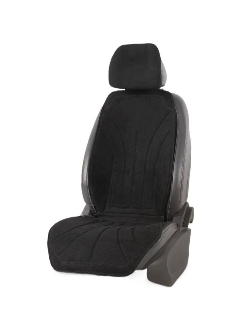 NNBINK Universal Auto Sitz Abdeckung Vordersitz Schützen Kissen Automobil Sitzkissen Protector Pad Auto Abdeckungen Matte Schützen Automobil Innen Autositz Sitzauflagen(Black) von NNBINK