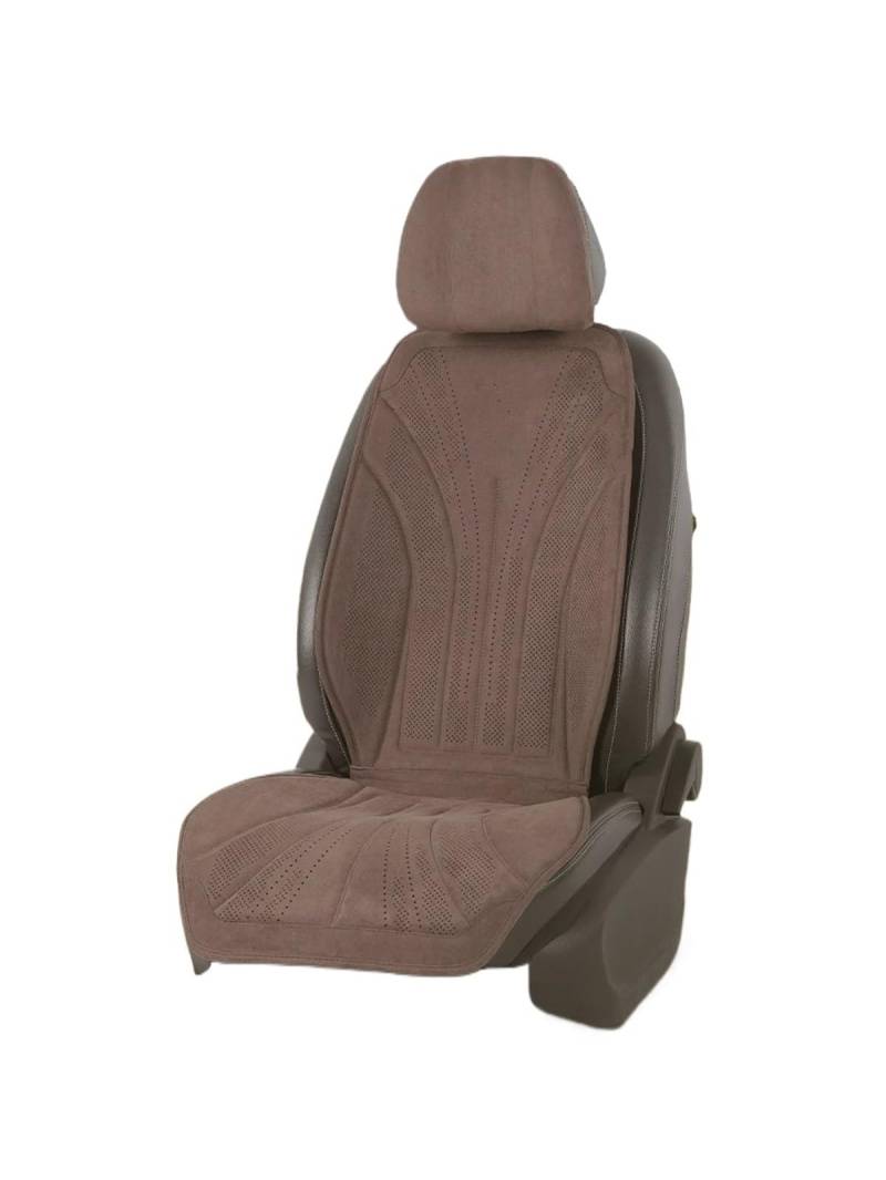 NNBINK Universal Auto Sitz Abdeckung Vordersitz Schützen Kissen Automobil Sitzkissen Protector Pad Auto Abdeckungen Matte Schützen Automobil Innen Autositz Sitzauflagen(Brown) von NNBINK