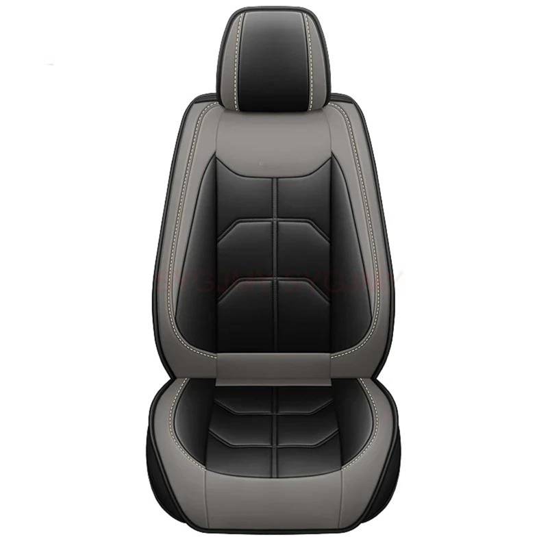 NNBINK Universal Auto Sitzbezug Akzent Zubehör Auto Sitz Schutz Pads Auto Vordersitz Abdeckung Automobil Innen Auto Sitz Abdeckung Autositz Sitzauflagen(Gray) von NNBINK