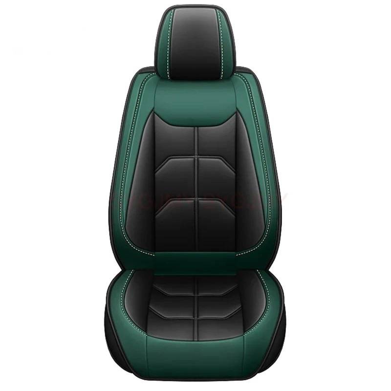 NNBINK Universal Auto Sitzbezug Akzent Zubehör Auto Sitz Schutz Pads Auto Vordersitz Abdeckung Automobil Innen Auto Sitz Abdeckung Autositz Sitzauflagen(Green) von NNBINK