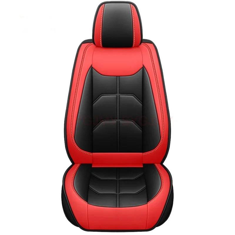 NNBINK Universal Auto Sitzbezug Akzent Zubehör Auto Sitz Schutz Pads Auto Vordersitz Abdeckung Automobil Innen Auto Sitz Abdeckung Autositz Sitzauflagen(Red) von NNBINK