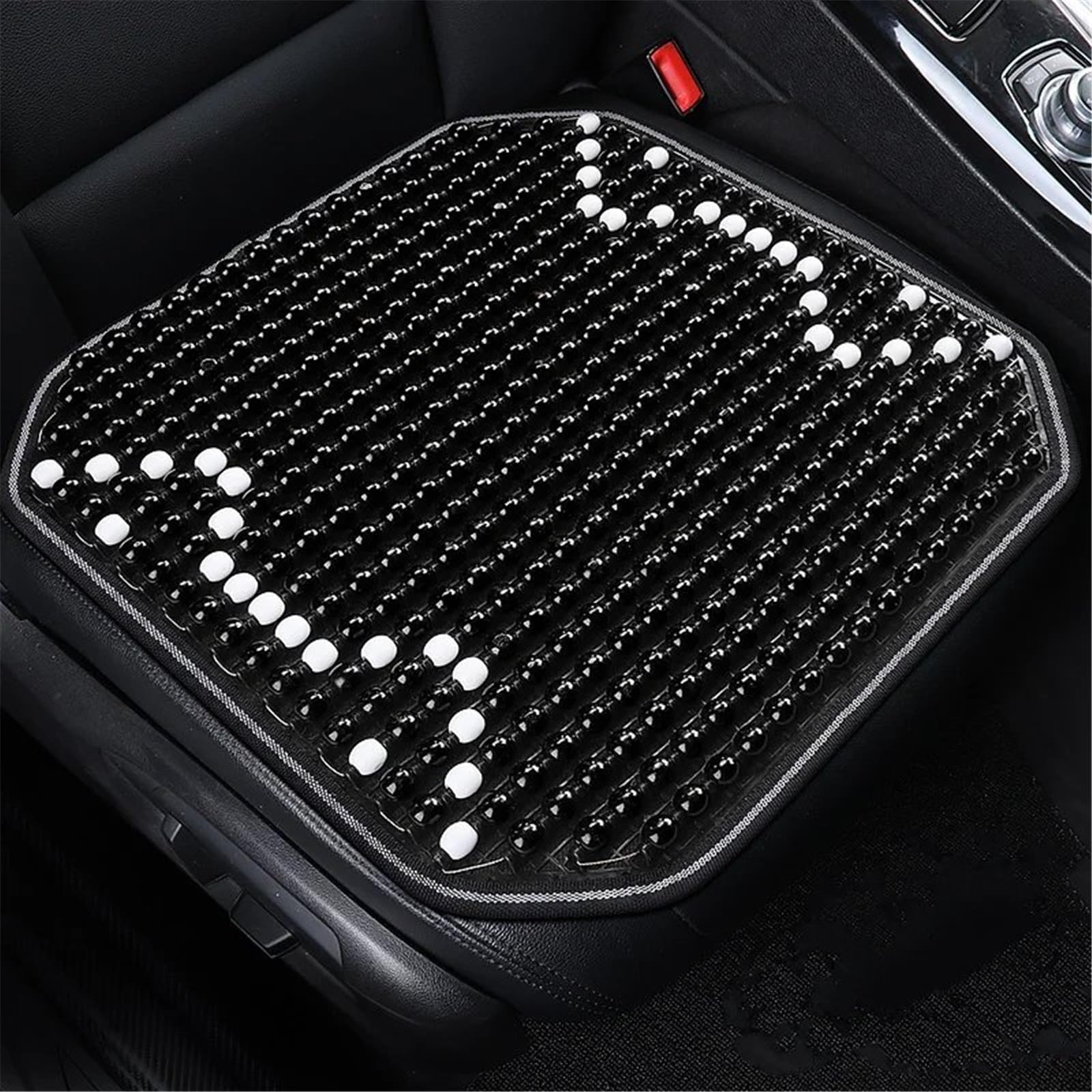 NNBINK Universal Auto Sitzbezug Auto Sitzkissen Atmungsaktive Sitz Matte Automobil Innen Auto Sitz Schutz Pads Auto Kissen Schutz Matte Autositz Sitzauflagen(Black,Front) von NNBINK