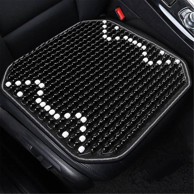 NNBINK Universal Auto Sitzbezug Auto Sitzkissen Atmungsaktive Sitz Matte Automobil Innen Auto Sitz Schutz Pads Auto Kissen Schutz Matte Autositz Sitzauflagen(Black,Front) von NNBINK