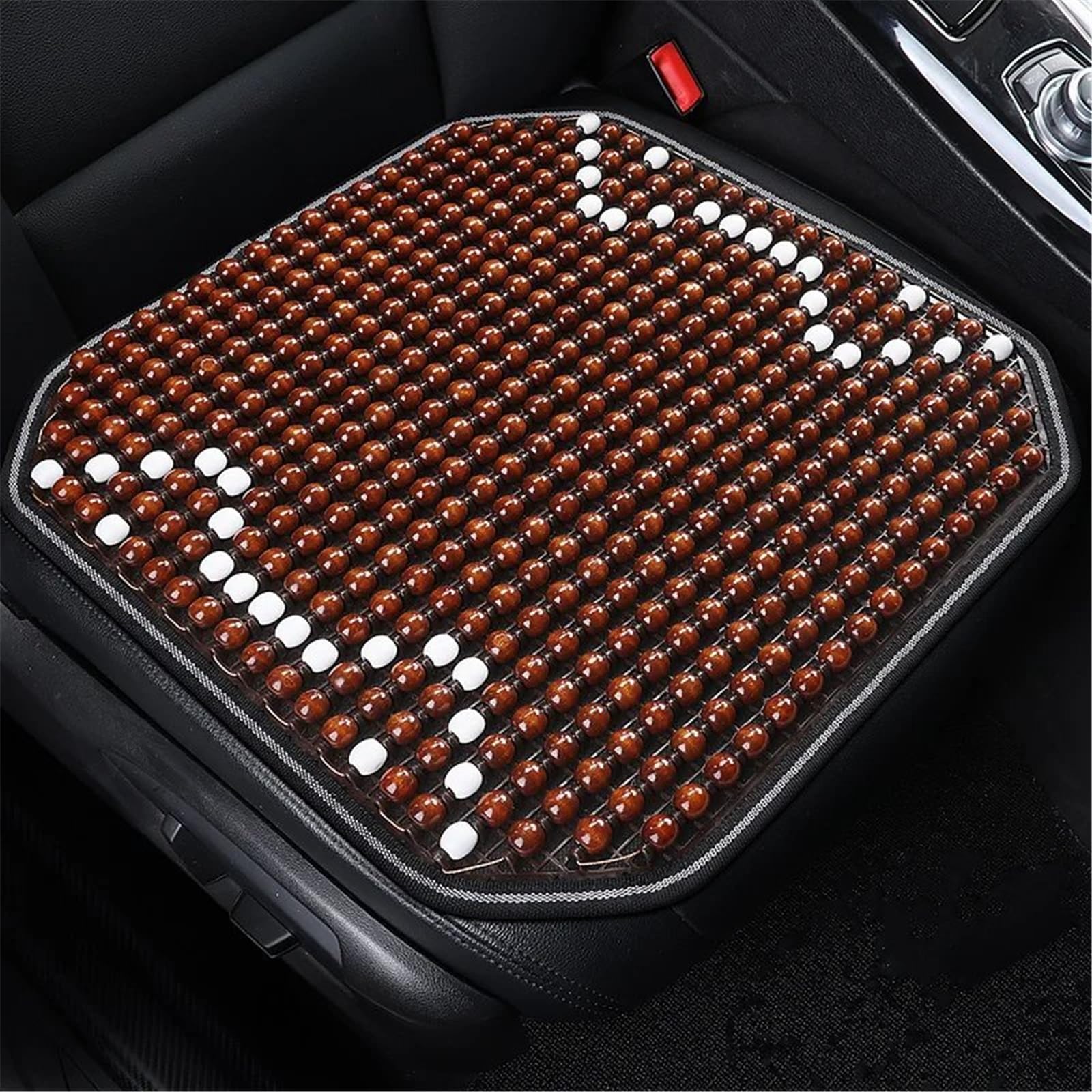 NNBINK Universal Auto Sitzbezug Auto Sitzkissen Atmungsaktive Sitz Matte Automobil Innen Auto Sitz Schutz Pads Auto Kissen Schutz Matte Autositz Sitzauflagen(Brown,Front) von NNBINK