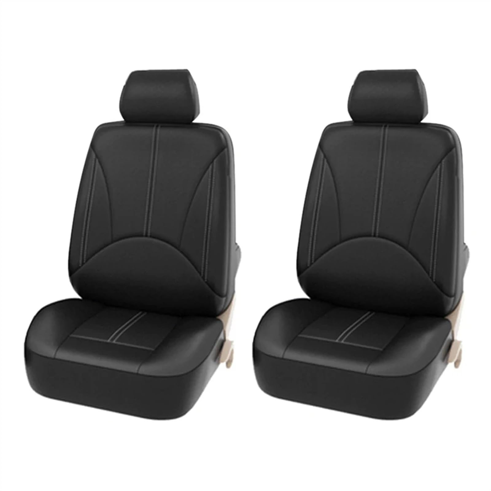 NNBINK Universal Auto Sitzbezug Set Seat Protector Auto Styling Zubehör Auto Vollsitz Schutz Kissen Pad Auto Vordersitz Abdeckung Autositz Sitzauflagen(2pc Front) von NNBINK
