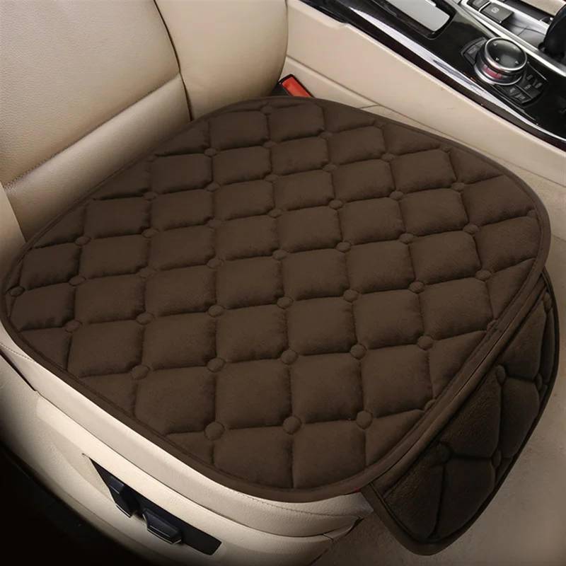 NNBINK Universal Auto Sitzkissen Auto Pad Sitz Abdeckung Auto Sitzkissen Auto Zubehör Auto Sitz Schutz Pads Automobil Innen Autositz Sitzauflagen(Brown) von NNBINK