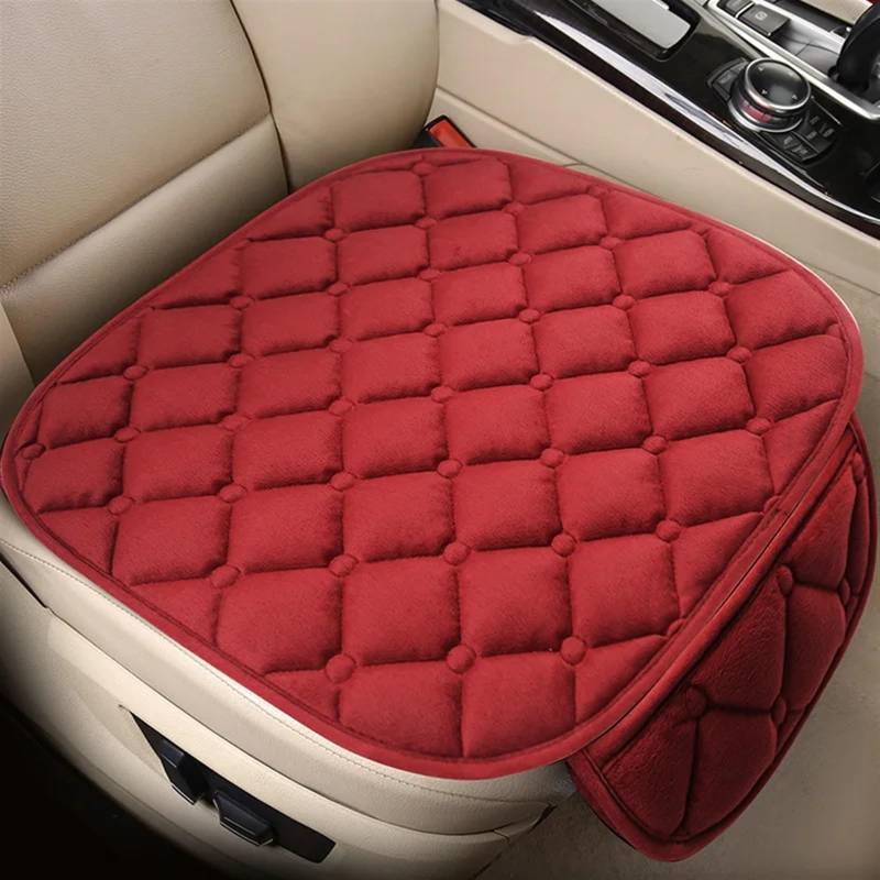 NNBINK Universal Auto Sitzkissen Auto Pad Sitz Abdeckung Auto Sitzkissen Auto Zubehör Auto Sitz Schutz Pads Automobil Innen Autositz Sitzauflagen(Red) von NNBINK
