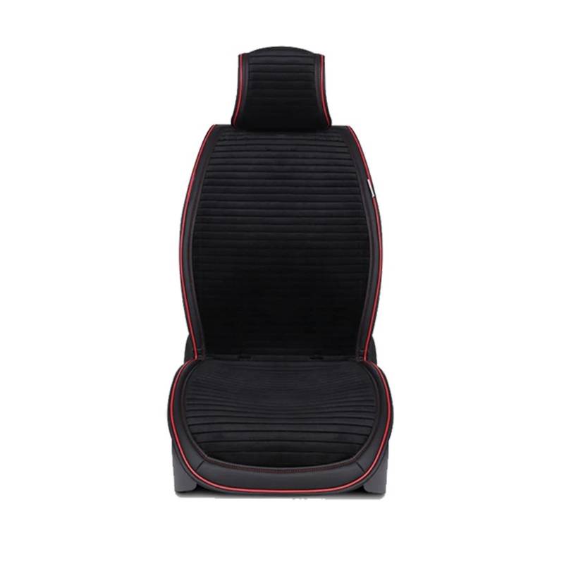 NNBINK Universal Auto Sitzkissen Auto Sitz Abdeckung Automobil Innen Auto Sitz Schutz Pads Auto Vordersitz Abdeckung Auto Kissen Schutz Matte Autositz Sitzauflagen(Red) von NNBINK