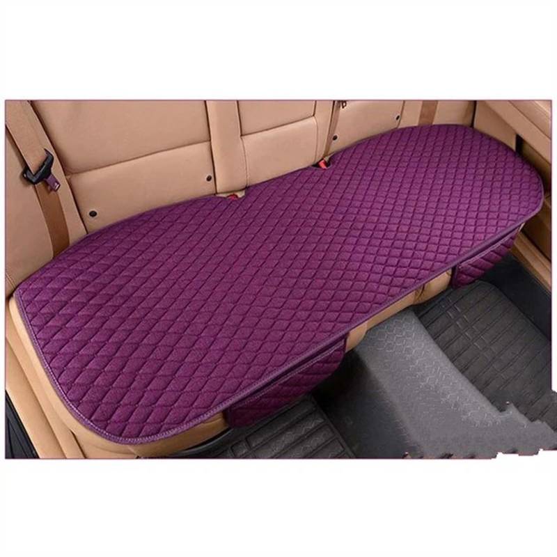 NNBINK Universal Autositzbezug Für Four Seasons Vorne Hinten Kissen Atmungsaktive Schutzmatte Pad Autozubehör Kissen Sitzbezug Autozubehör Autositz Sitzauflagen(Purple,1pc Rear) von NNBINK