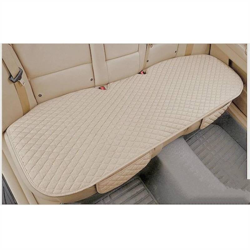 NNBINK Universal Autositzbezug Für Four Seasons Vorne Hinten Kissen Atmungsaktive Schutzmatte Pad Autozubehör Kissen Sitzbezug Autozubehör Autositz Sitzauflagen(White,1pc Rear) von NNBINK