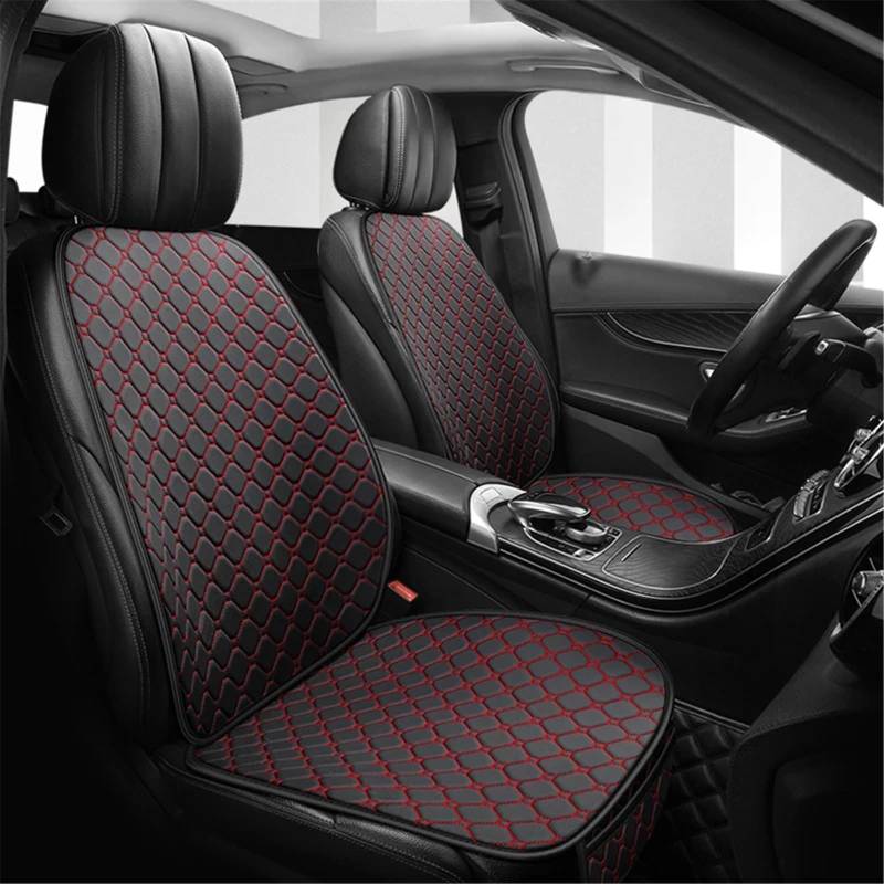 NNBINK Universal-Autositzkissen-Sitzbezug Für Vordersitz, Geeignet Für Alle Jahreszeiten, Auto-Innenraum-Schutzpolster Für Den Autositz Autositz Sitzauflagen(Red) von NNBINK