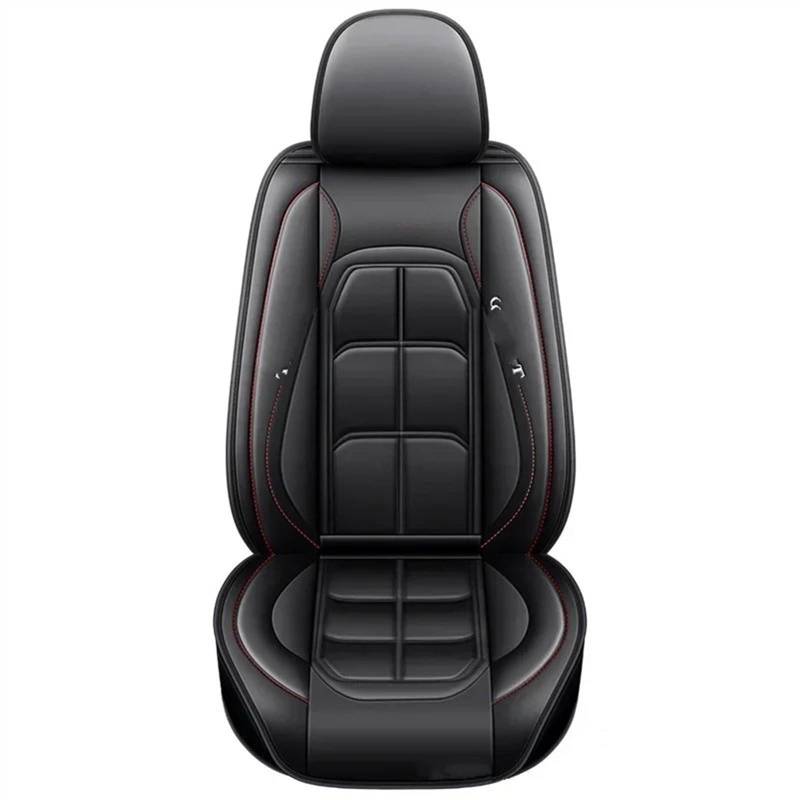 NNBINK Universal Für Fit Autositzbezug Ganzjahres-Schutzmatte Mit Weichem Kissen Komplettpaket Sitzbezug Automobil-Innenraum Autositz-Schutzpolster Autositz Sitzauflagen(Black) von NNBINK
