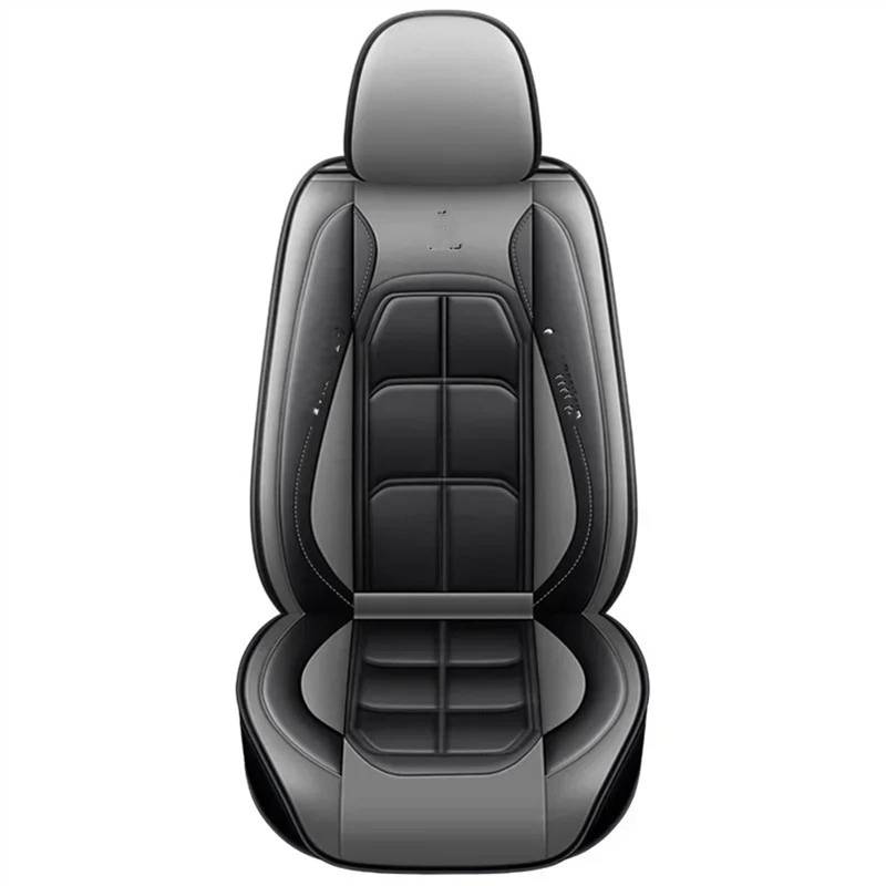 NNBINK Universal Für Fit Autositzbezug Ganzjahres-Schutzmatte Mit Weichem Kissen Komplettpaket Sitzbezug Automobil-Innenraum Autositz-Schutzpolster Autositz Sitzauflagen(Gray) von NNBINK