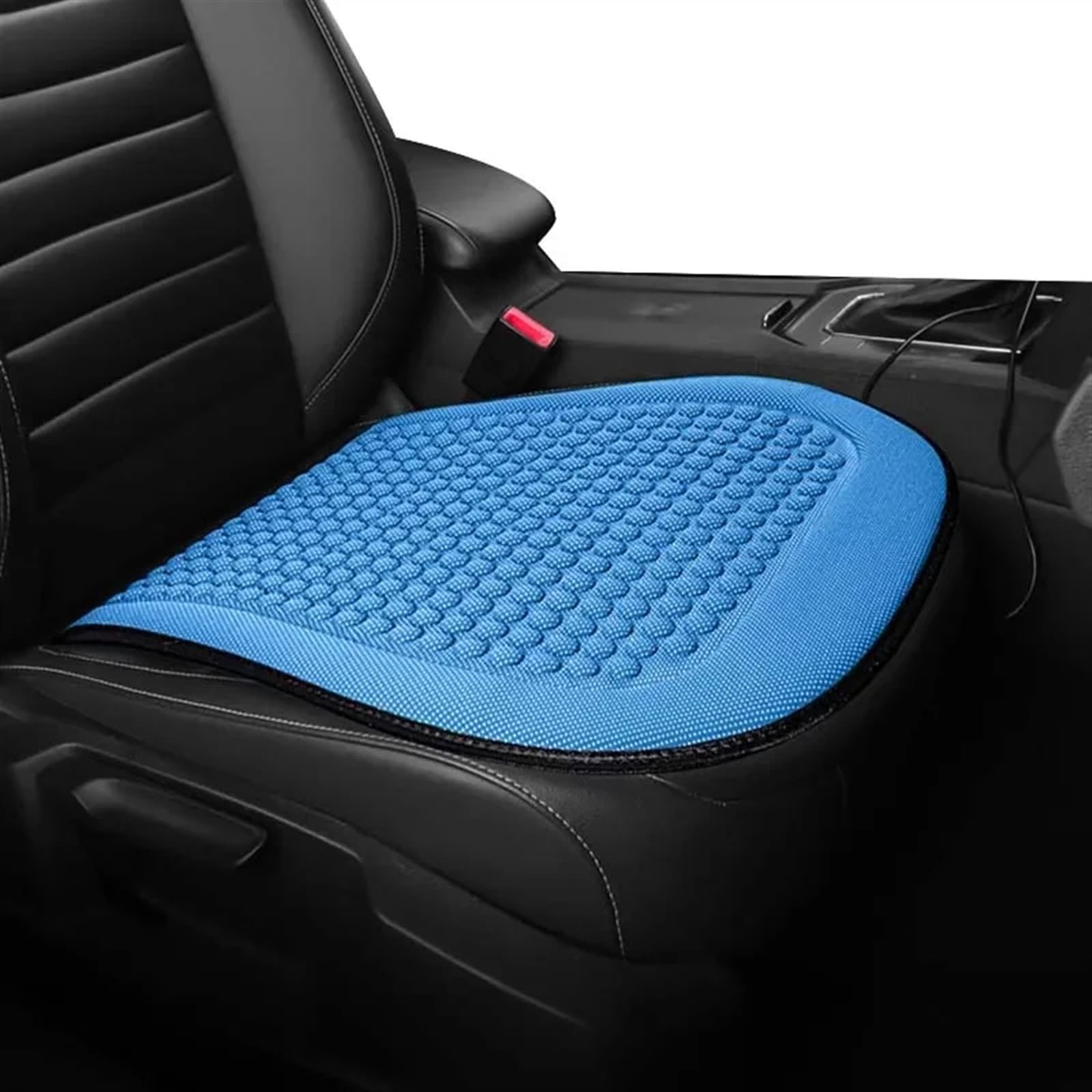 NNBINK Universal Sitzkissen Atmungsaktive Autositzbezüge Bump Massage Autos Sitzbezug Universal Seat Protector Pad Auto Kissen Schutz Matte Autositz Sitzauflagen(Blue,Front) von NNBINK