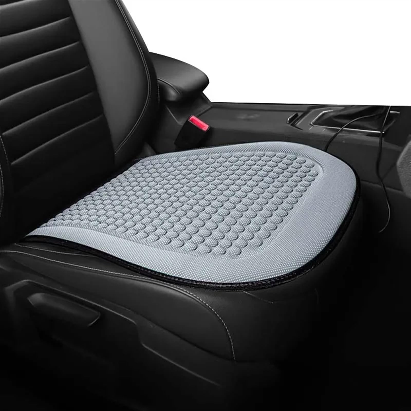 NNBINK Universal Sitzkissen Atmungsaktive Autositzbezüge Bump Massage Autos Sitzbezug Universal Seat Protector Pad Auto Kissen Schutz Matte Autositz Sitzauflagen(Gray,Front) von NNBINK