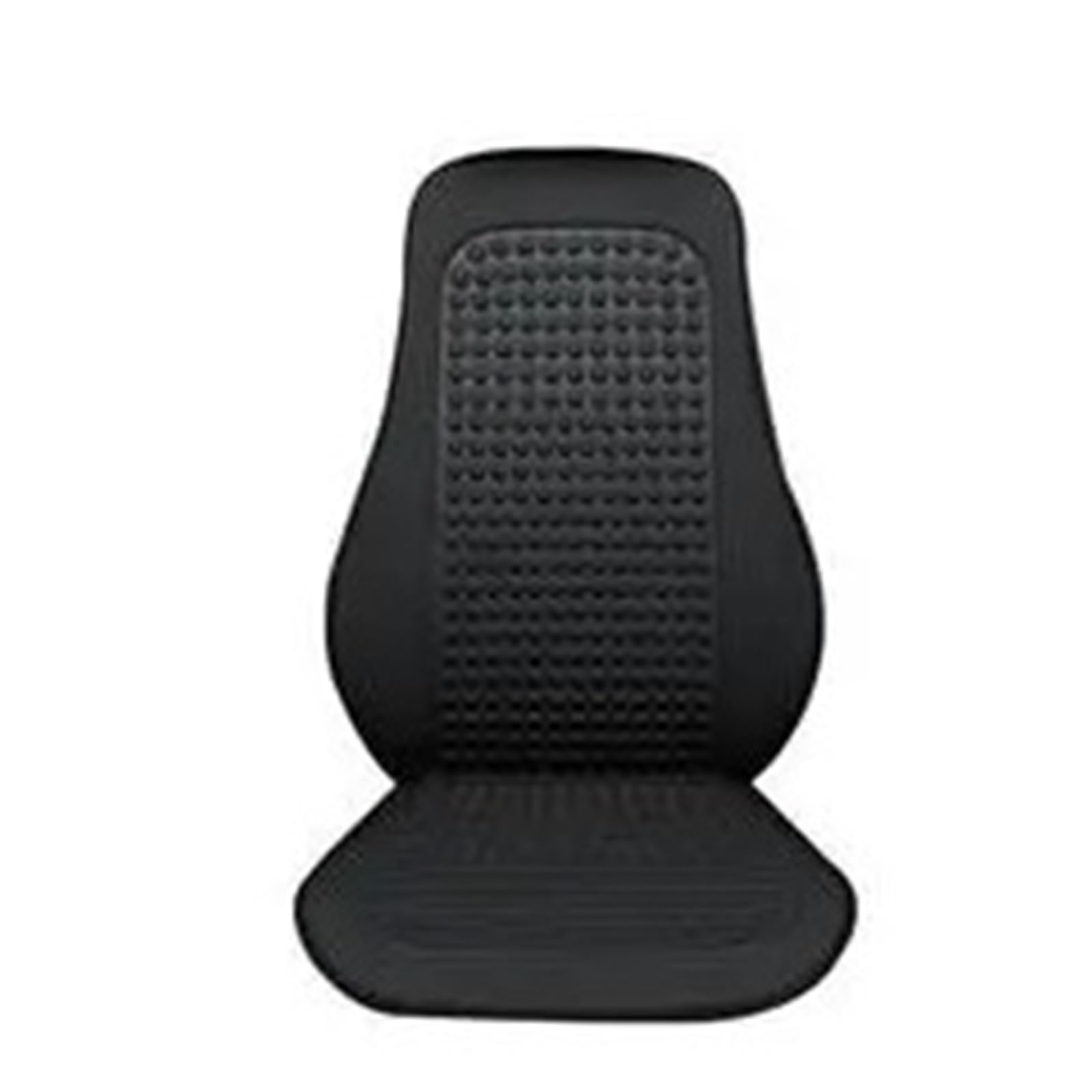 NNBINK Universelle Autositz-Schutzpolster, Belüftetes Kissen Für Komfort, Auto-Vordersitzkissen, Sitzschutz, Komplettes Set Für Den Automobil-Innenraum Autositz Sitzauflagen(Black) von NNBINK