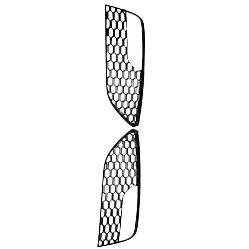 Nebelscheinwerfer Grille Kompatibel Mit A3 2012 2013 2014 2015 2016 8V3807681 Auto-Nebelscheinwerfer-Grill-Zierabdeckungen Im Waben-Stil Auto-Frontstoßstange Nebelscheinwerfer-Gitter(Hollow Style) von NNBINK