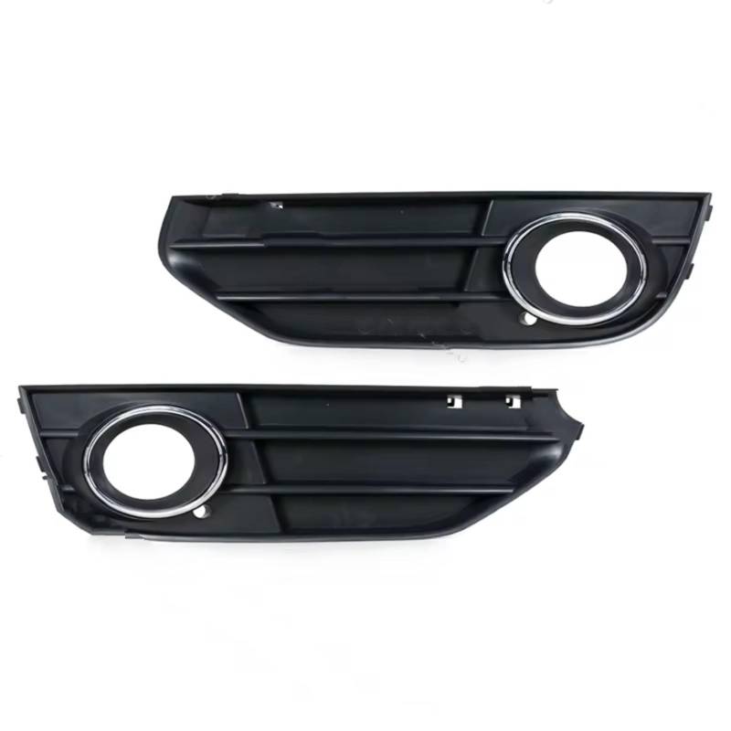Nebelscheinwerfer Grille Kompatibel Mit A4 AR B8 B8.5 Für Allroad Für Quattro 2009-2015 Frontstoßstange Nebelscheinwerfer Lampenrahmen Abdeckung Zierkappe Deckelblende 8K0807681J01C(Left and right) von NNBINK