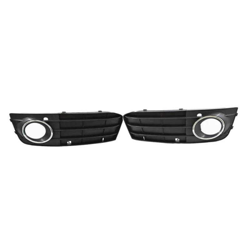 Nebelscheinwerfer Grille Kompatibel Mit A4 B8 A4L 2009 2010 2011 2012 8KD80768201C 1 Paar Auto-Frontstoßstange Nebelscheinwerfer-Kühlergrill-Abdeckung Auto-Nebelscheinwerfer-Kühlergrill-Zubehör von NNBINK