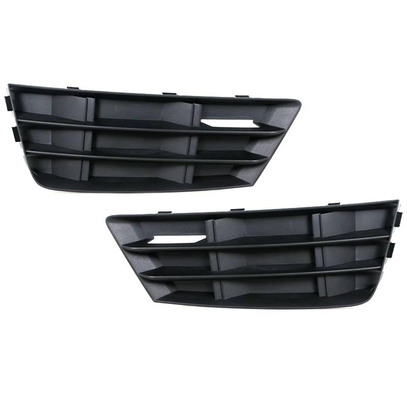 Nebelscheinwerfer Grille Kompatibel Mit A4 B9 2016 2017 2018 8WD807681B Auto-Frontstoßstange Nebelscheinwerfer-Lampengitter-Abdeckung Auto-Frontstoßstange Links Und Rechts Nebellampengitter(Left And R von NNBINK