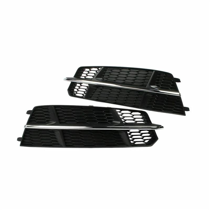 Nebelscheinwerfer Grille Kompatibel Mit A6 C7.5 2017 2018 4G0807647B 1 Paar Vordere Untere Stoßstange Autos Waben-Nebelscheinwerfer-Kühlergrill-Abdeckung Nebelscheinwerfer-Kühlergrill-Baugruppe von NNBINK