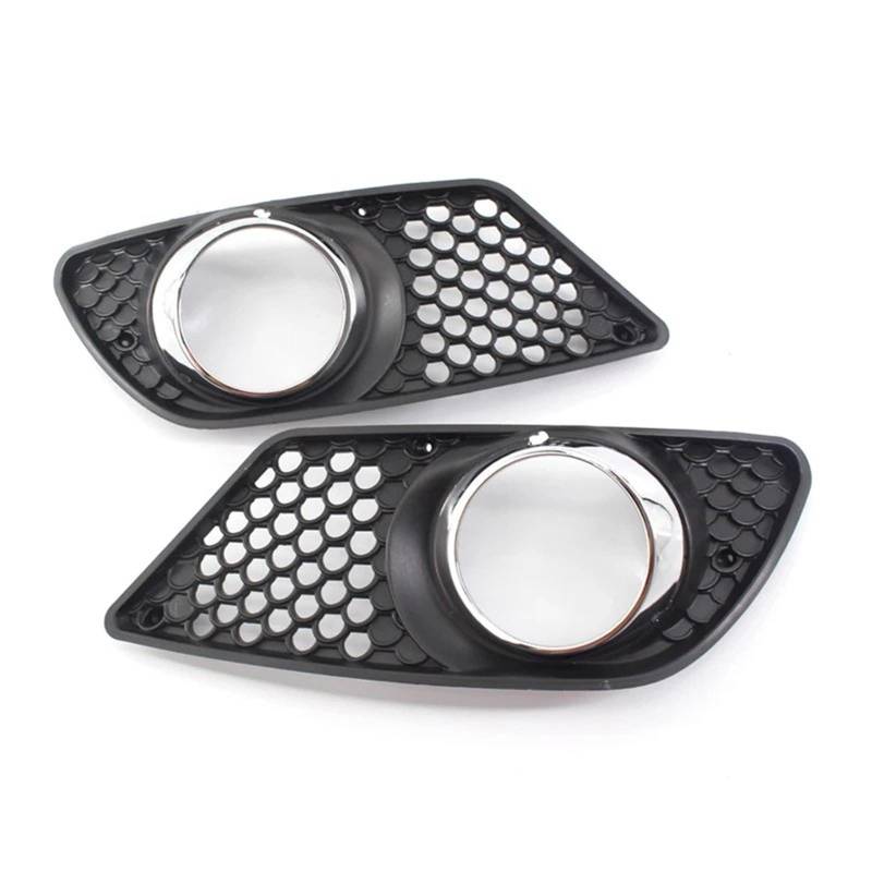 Nebelscheinwerfer Grille Kompatibel Mit Benz Für W204 2008 2009 2010 A2048850353 Auto-Frontstoßstange Nebelscheinwerfer-Abdeckungsrahmen Shell Cap Auto Links/rechts Nebelscheinwerfergitter(1 Pair) von NNBINK