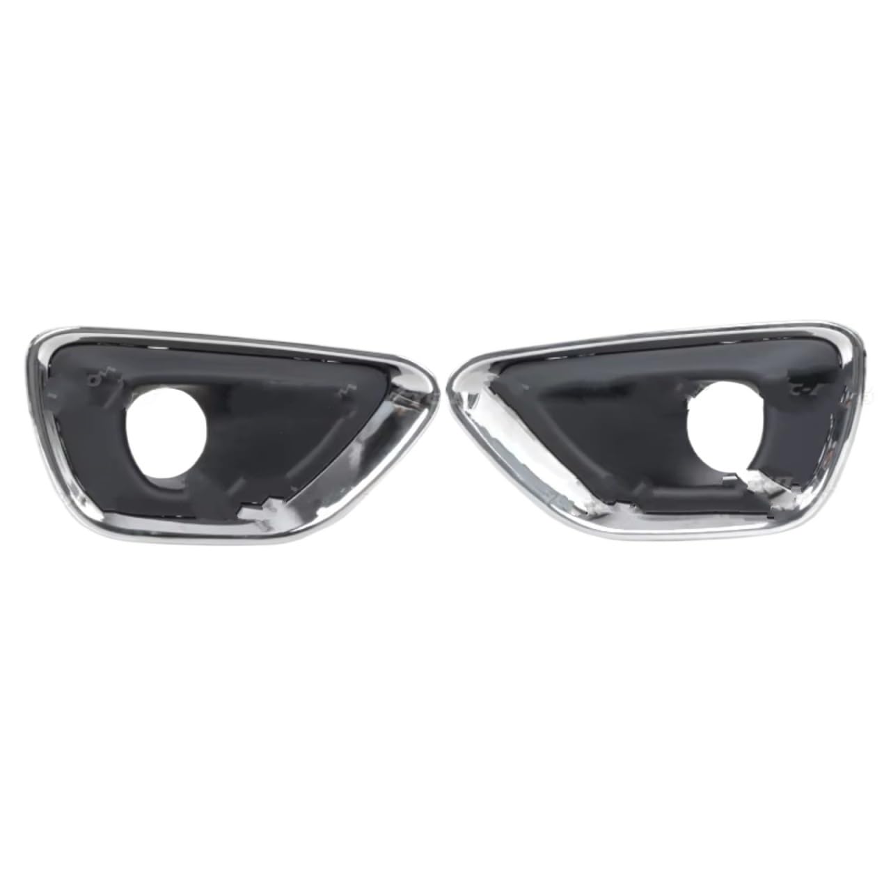 Nebelscheinwerfer Grille Kompatibel Mit Jeep Für Grand Für Cherokee 2014–2016, Auto-Chrom-Frontstoßstange, Nebelscheinwerfer-Zierabdeckung, Nebelscheinwerfer-Abdeckung 68143078AB(Left and Right) von NNBINK