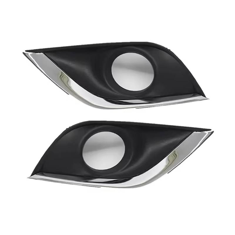 Nebelscheinwerfer Grille Kompatibel Mit Nissan Für Sunny 2014 2015 2016 2017 2018 2019 62257-6W80A Vorderer Unterer Stoßfänger Lüftungsschlitze Nebelscheinwerfer Kühlergrill-Abdeckrahmen Mit Loch(2PCS von NNBINK