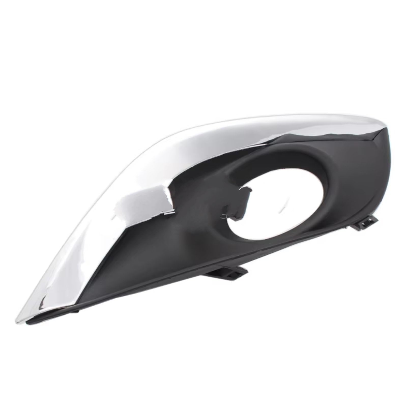 Nebelscheinwerfer Grille Kompatibel Mit Nissan Für Versa Für B17 2015-2018 Auto Stoßstange Lünette Nebelscheinwerfer Gitter Front Auto Nebel Lampe Abdeckung Facelift(1pcs Right Side) von NNBINK