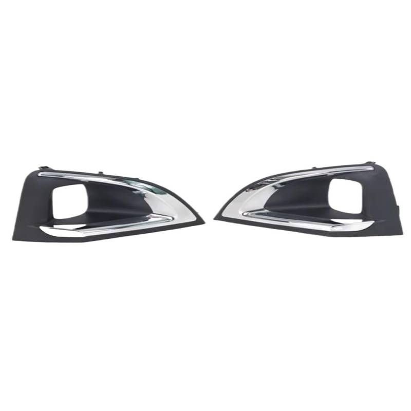 Nebelscheinwerfer Grille Kompatibel Mit Peugeot Für 4008 5008, Auto-Frontstoßstange, Unterer Kühlergrill, Nebelscheinwerfer-Abdeckung, Nebelscheinwerfer-Abdeckung, Zierleisten YL004127XT(Left and Righ von NNBINK