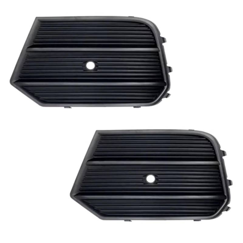 Nebelscheinwerfer Grille Kompatibel Mit Q3 2016 2017 8U0807681Q, Linker Und Rechter Vorderer Unterer Stoßfänger Nebelscheinwerfergitter Mit Radarloch Zubehör Für Auto-Nebelscheinwerfergitter(1 Left an von NNBINK