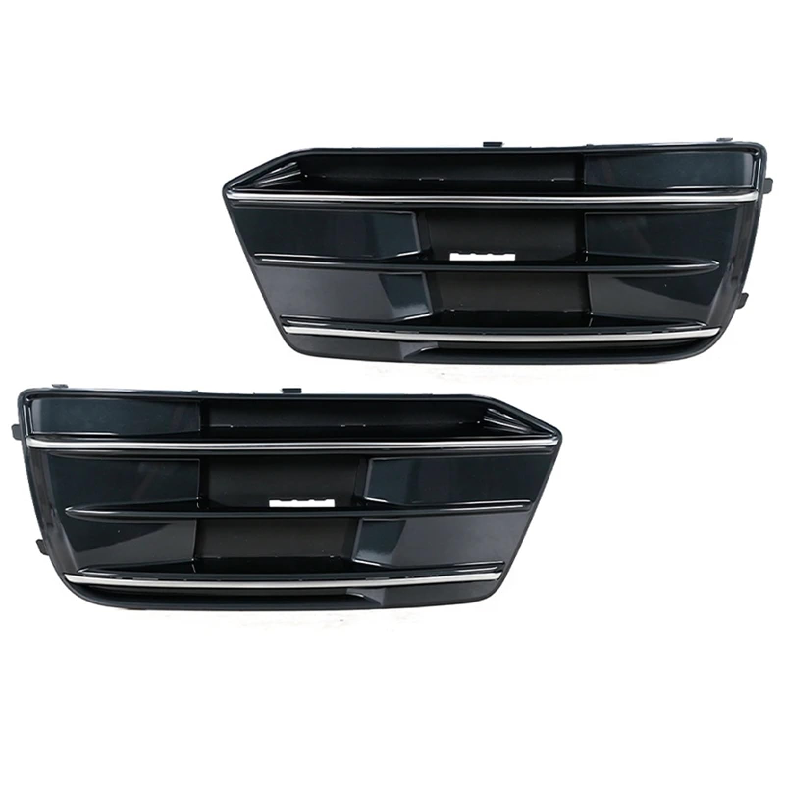 Nebelscheinwerfer Grille Kompatibel Mit Q5 Q5L 2018 2019 2020 2021 2022 80A807680D Stoßstangenabdeckung Vorne Links Oder Rechts Unterer Kühlergrill Blendenrahmen Styling-Dekoration(Left and Right) von NNBINK