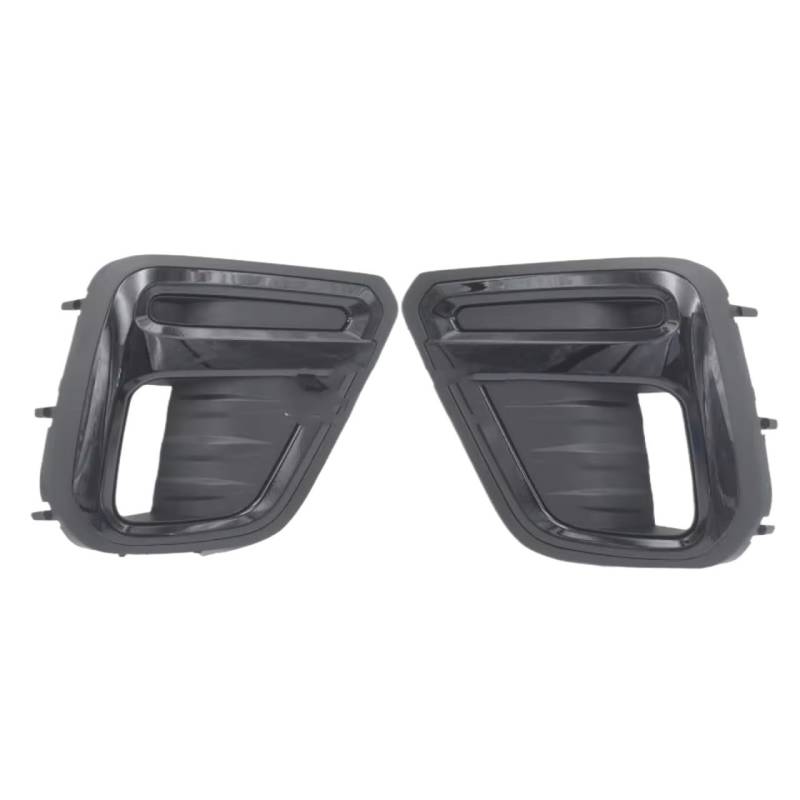 Nebelscheinwerfer Grille Kompatibel Mit Subaru Für Forester Für SK 2019-2021 Nebelscheinwerfer Shell Front Nebelscheinwerfer Lünette Rahmen Abdeckung Nebelscheinwerfer Trim Haube Abdeckung(Black-2PCS) von NNBINK