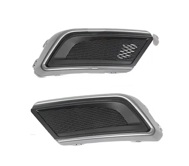 Nebelscheinwerfer Grille Kompatibel Mit Suzuki Für Swift 2013–2019, Ersatz-Auto-Frontstoßstange, Nebelscheinwerfer, Abdeckrahmen, Nebel, Lampengitter, Kein Loch(2PCS Left and Right) von NNBINK