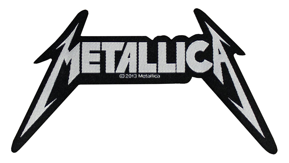 Metallica - Shaped Logo - Patch Aufnäher - Versand kostenfrei von NG