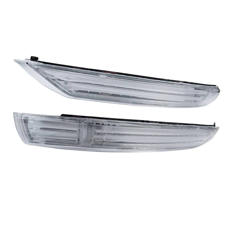 NNJIEUPO Außenspiegel Indikator Kompatibel Mit VW Für Touareg 7L 2007 2008 2009 2010 1 Paar Für Außenspiegelanzeige Blinker Klare Linse 7L6949101C 7L6949102C von NNJIEUPO