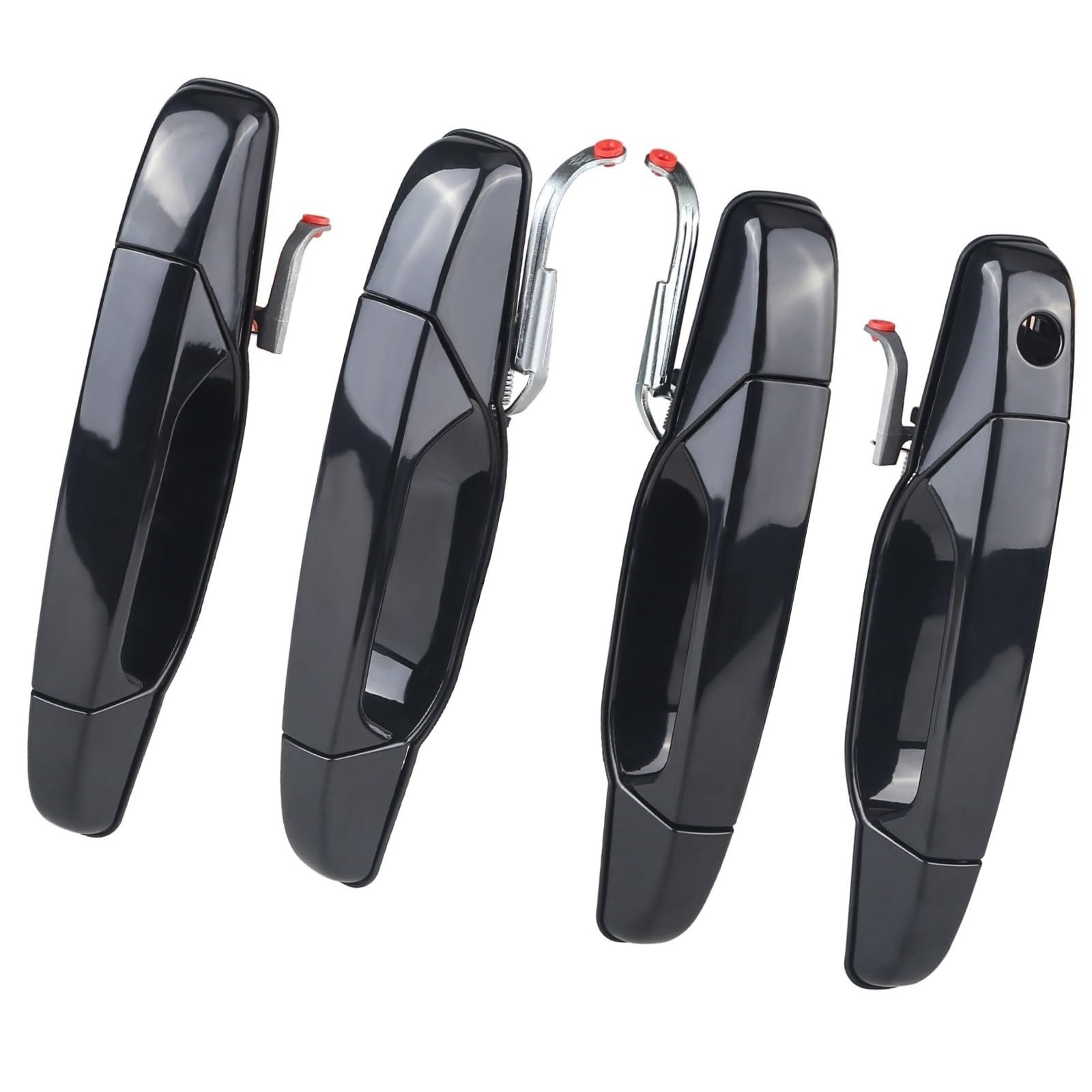 NNJIEUPO Auto-Außengriff Kompatibel Mit Cadillac Für Escalade 2007 2008 2009 2010 2011 2012 2013 4PCS Auto Externe Griff Auto Zubehör 20828237 NNJIEUPO Auto-Außengriff Kompatibel Mit Cadillac Für Escalade 2007 2008 2009 2010 2011 2012 2013 4PCS Auto Externe Griff Auto Zubehör 20828237 von NNJIEUPO
