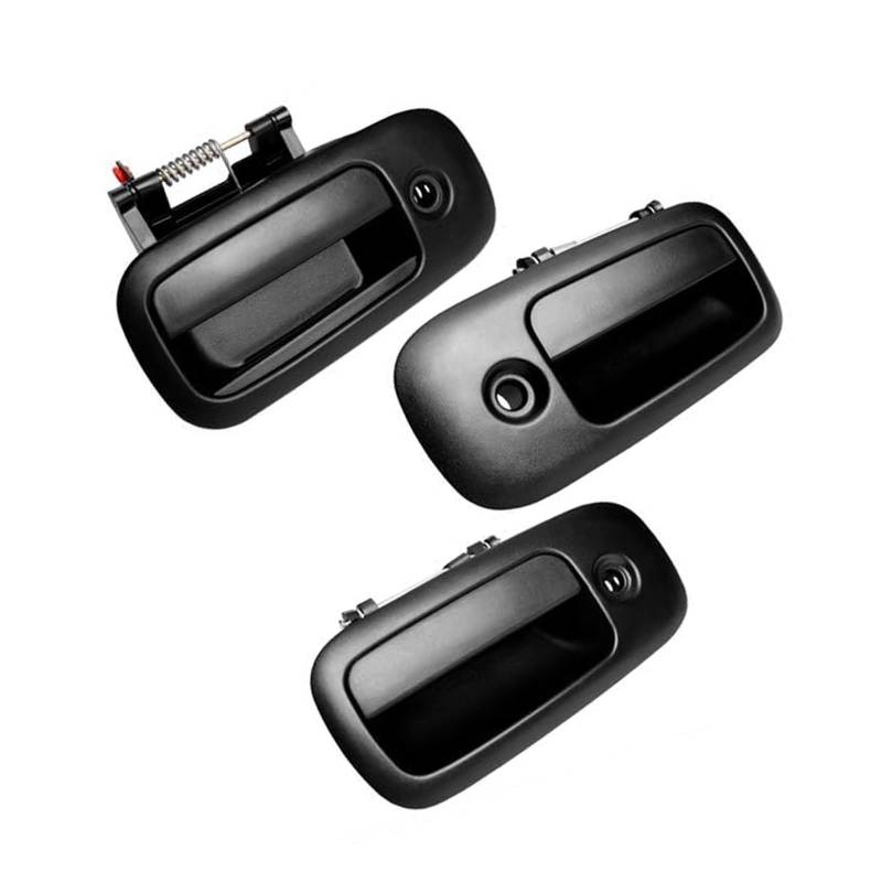 NNJIEUPO Auto-Außengriff Kompatibel Mit Chevrolet Für Express 1500 1996-2009 3-teiliger Außentürgriff Vorne Und Hinten Autozubehör 0359094 10359093 25866275 von NNJIEUPO