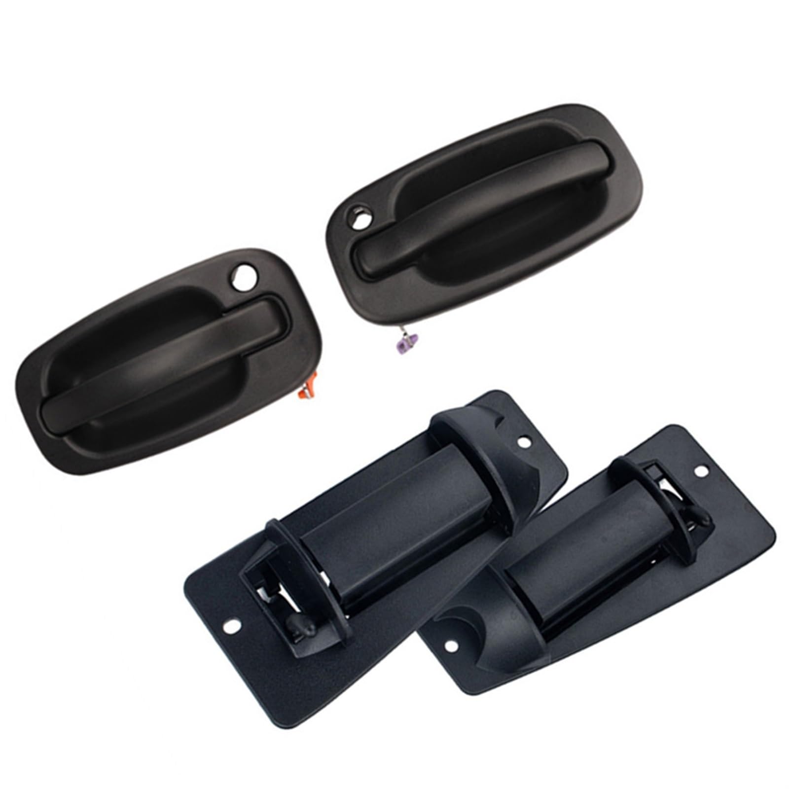 NNJIEUPO Auto-Außengriff Kompatibel Mit Chevrolet Für Silverado Für Classic 1500 2500 3500 2007 Auto-Außentürgriffe-Set Autozubehör GM1311129 15034986 NNJIEUPO Auto-Außengriff Kompatibel Mit Chevrolet Für Silverado Für Classic 1500 2500 3500 2007 Auto-Außentürgriffe-Set Autozubehör GM1311129 15034986 von NNJIEUPO