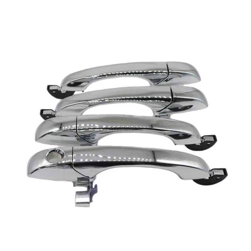 NNJIEUPO Auto-Außengriff Kompatibel Mit Chrysler Für 300 300C 2005 2006 2007 2008 2009 2010 Auto-Außentürgriff Autozubehör 4589009AG 5065800AG 5065801AG von NNJIEUPO