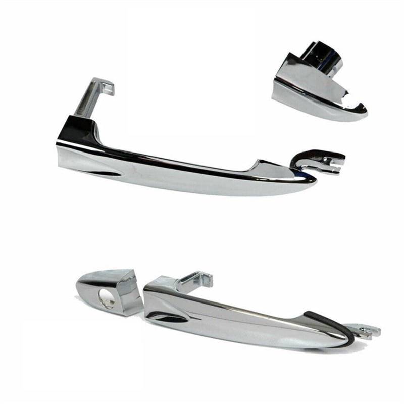 NNJIEUPO Auto-Außengriff Kompatibel Mit FIAT Für Lancia Für Ypsilon 2003 2004 2005 2006 2007 2008 2009 2010 2011 Außentürgriff Autozubehör 735409026 735409024 von NNJIEUPO