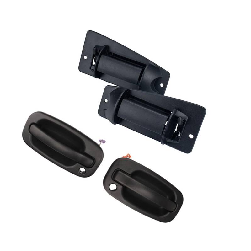 NNJIEUPO Auto-Außengriff Kompatibel Mit Gmc Für Sierra Für Classic 1500 2500 3500 2007 Auto-Außentürgriffe Set Autozubehör GM1311129 15034986 von NNJIEUPO