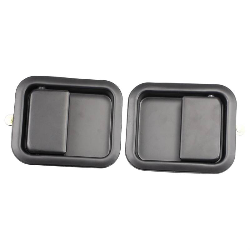 NNJIEUPO Auto-Außengriff Kompatibel Mit Jeep Für Wrangler YJ Base 1991 1992 1993 Auto-Außentürgriff-Kit Linke Und Rechte Seite Autozubehör 55176477AB 55176476AB(1 Pair) von NNJIEUPO