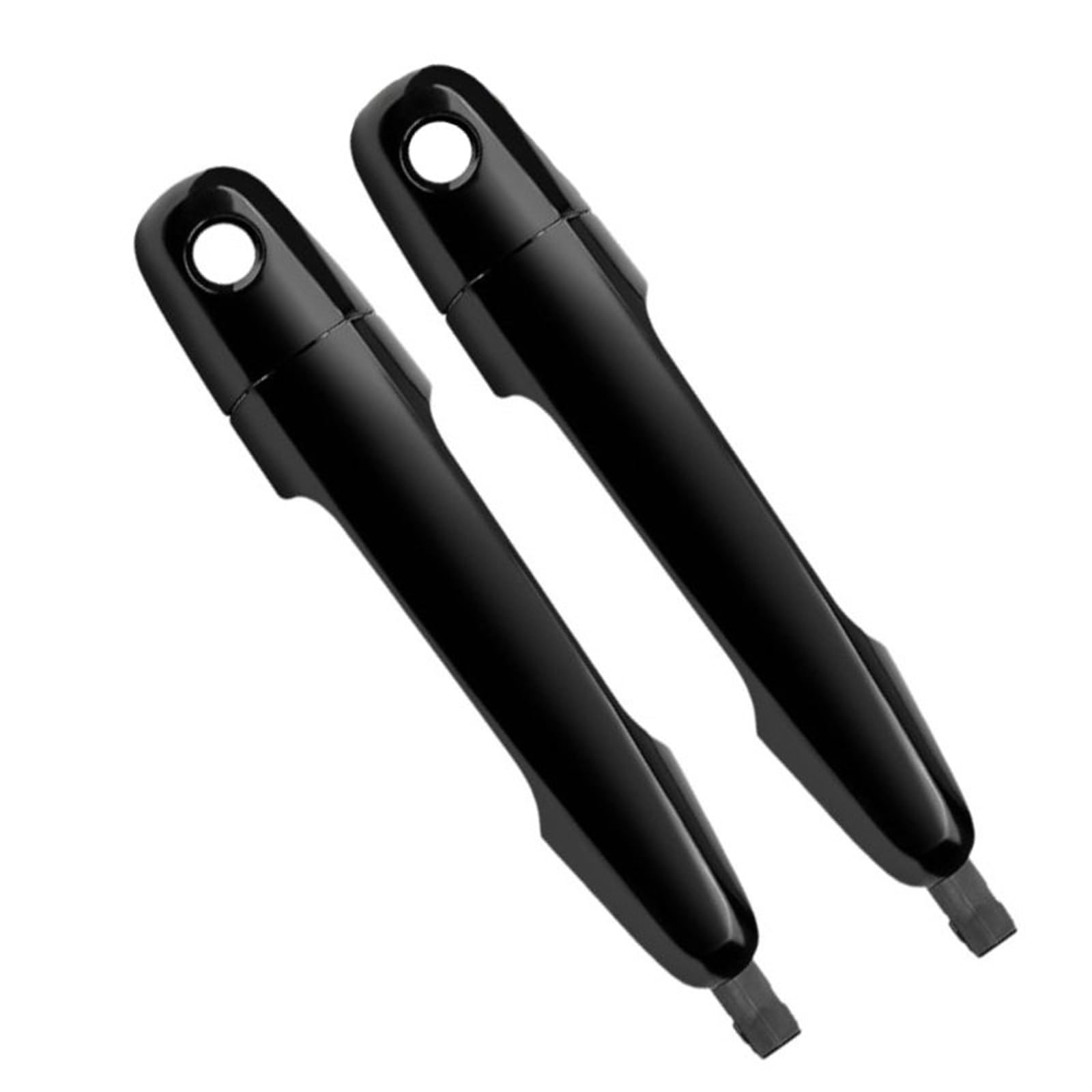 NNJIEUPO Auto-Außengriff Kompatibel Mit Mitsubishi Für Triton ML 2006 2007 2008 2009 Auto Vorne Links Rechts Außentürgriff Autozubehör(Black,2pcs) von NNJIEUPO
