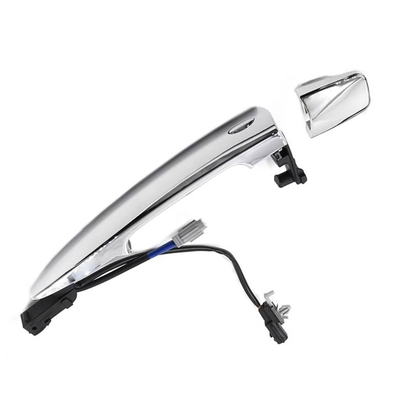 NNJIEUPO Auto-Außengriff Kompatibel Mit Nissan Für Leaf S 2013 2014 2015 2016 2017, Auto-Front-Chrom-Außentürgriffe 826469N00A 806469N00A 806451AA0A(Front Right) von NNJIEUPO