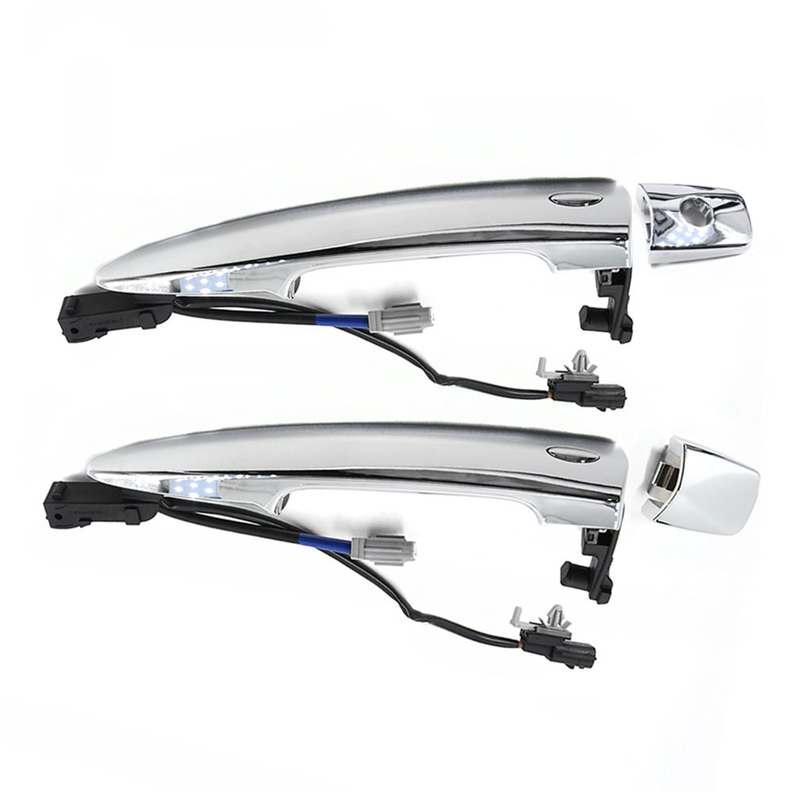 NNJIEUPO Auto-Außengriff Kompatibel Mit Nissan Für Leaf SL 2011 2012 2013 2014 2015 2016 2017. 2 Stück Auto-Front-Chrom-Außentürgriffe 826469N00A 806469N00A 806451AA0A(Left and Right) von NNJIEUPO