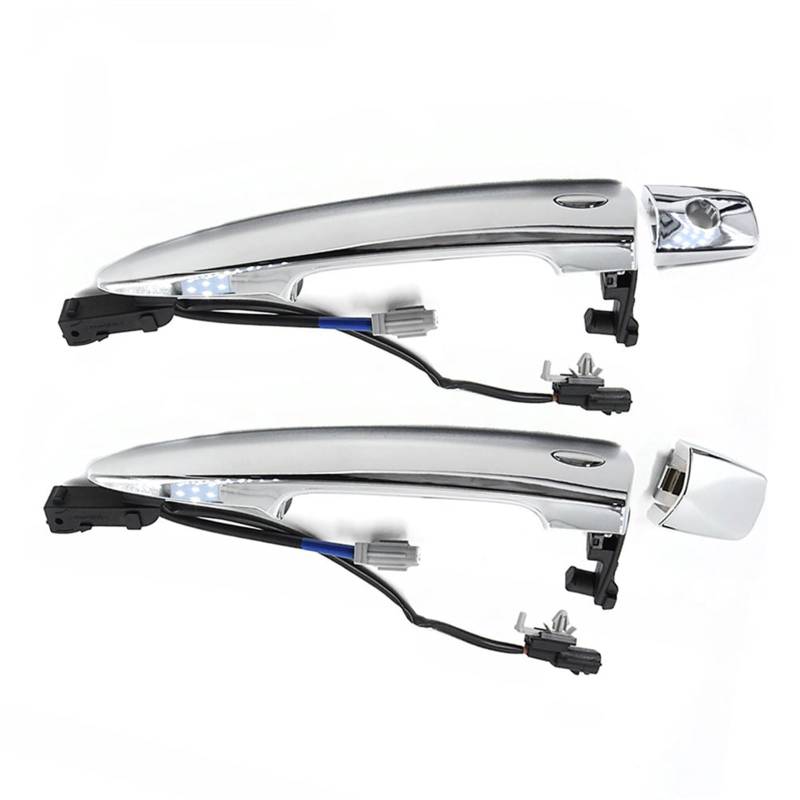 NNJIEUPO Auto-Außengriff Kompatibel Mit Nissan Für Leaf SL 2011 2012 2013 2014 2015 2016 2017. 2 Stück Auto-Front-Chrom-Außentürgriffe 826469N00A 806469N00A 806451AA0A(Left and Right) von NNJIEUPO